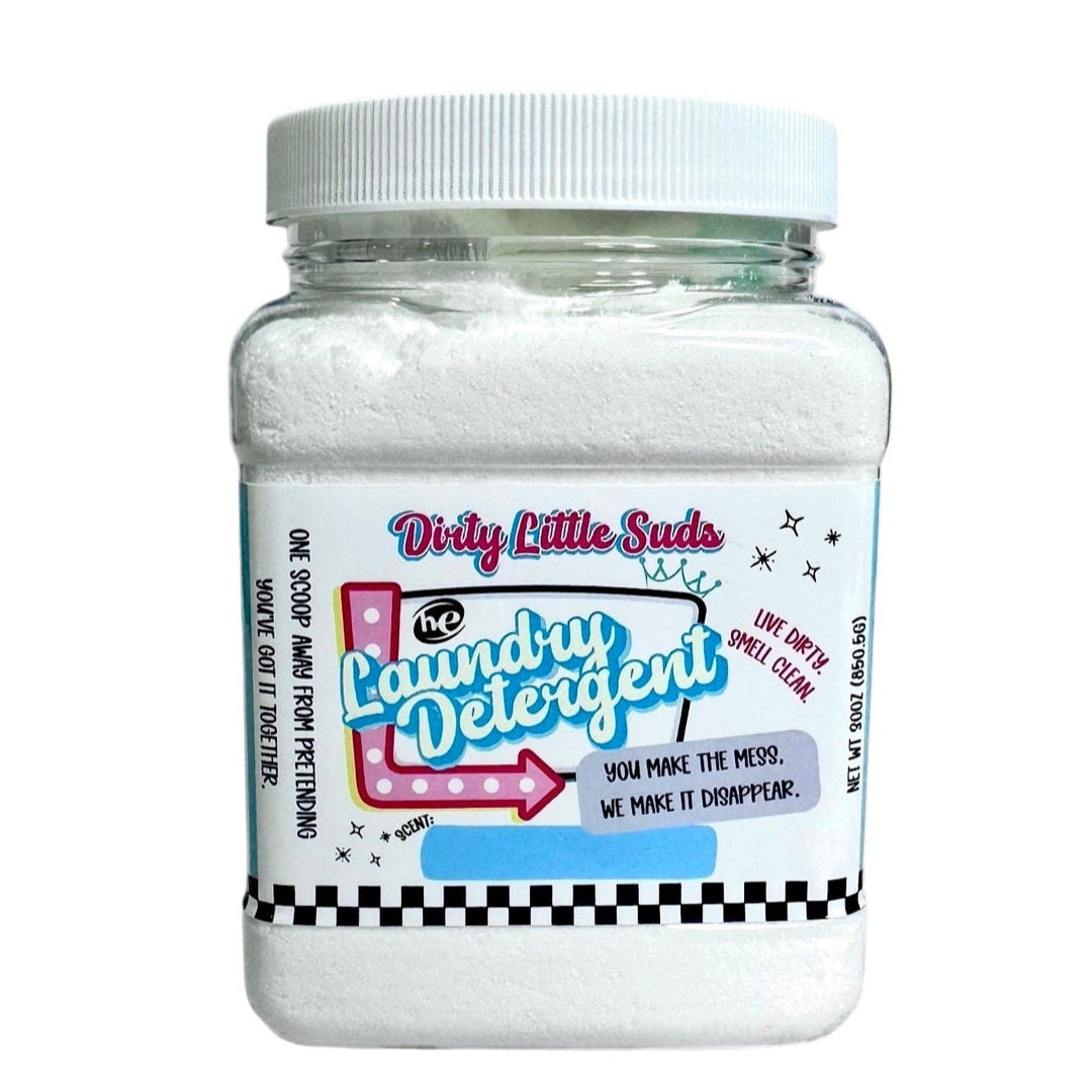 Small-batch, plant-based laundry powder with oxygen bleach power. No fillers — brightens whites, protects colors, and fights odors naturally.