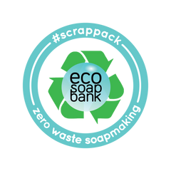 Eco-Soap Bank #ScrapPack Zero Waste Soapmaking program seal
